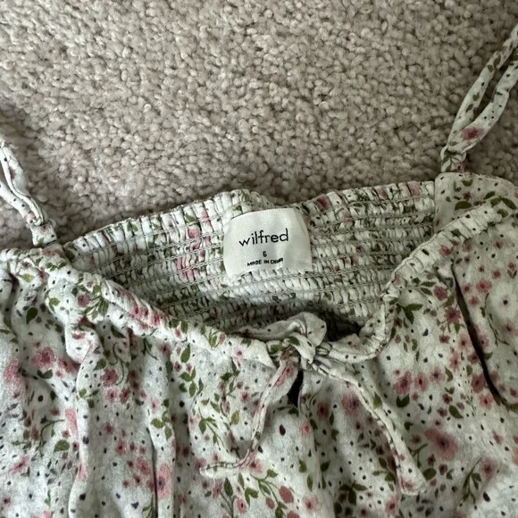 Aritzia wilfred bellow mini dress floral - Picture 3 of 6